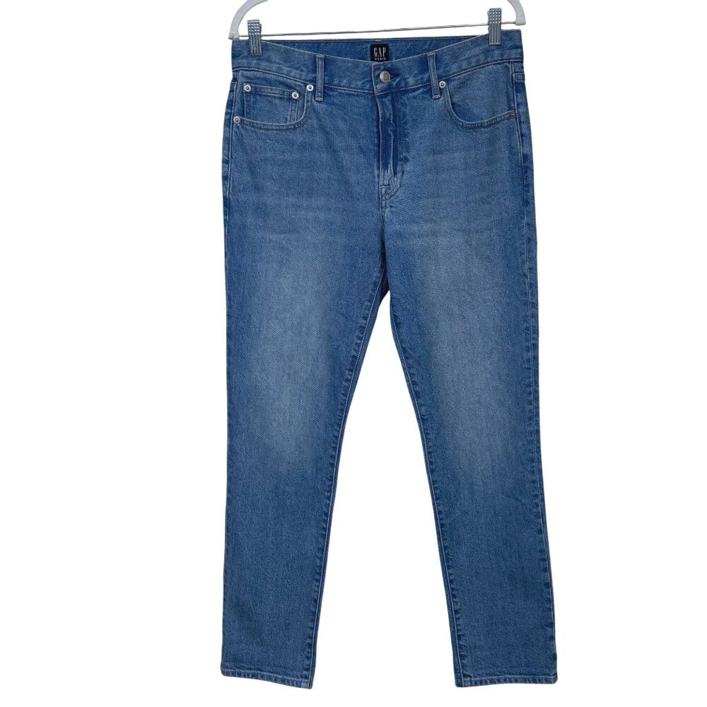 Gap‎ Jeans NEW High Rise Straight Leg Medium Wash 28R